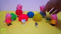 Peppa Pig Toys Play Doh Surprise Eggs My Little Pony Hello Kitty Disney Planes Cars Princess
