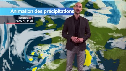 Prévisions météo pour la journée du samedi 26 novembre
