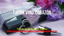 Regalos Bodas: Tapon vino corazon