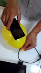 Faire une coque d'Iphone avec un ballon de baudruche !