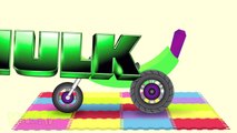 New Cartoon Hulk Minions Vs Spider Minion Monster Trucks For Children - Video For Kids