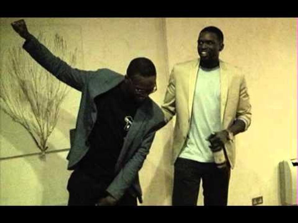 Luol DENG attempts AZONTO dance