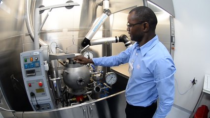 "Labo nano", sur le danger des nanoparticules à l'ISSeP Colfontaine. Vidéo Eric Ghislain