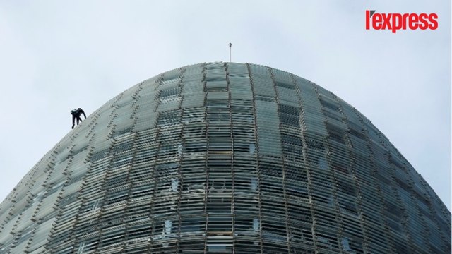 En Espagne, le “Spiderman français” à l’assaut d’une tour de 140 mètres