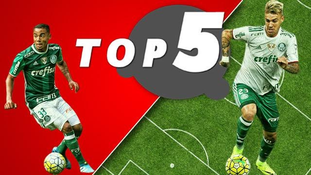 Jogadores do Palmeiras levantam a torcida com belos dribles