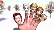 FROZEN ELSA VS DOG SUPERHERO BATTLE Finger Family | 1 HOUR | Nursery Rhymes In 3D Animation