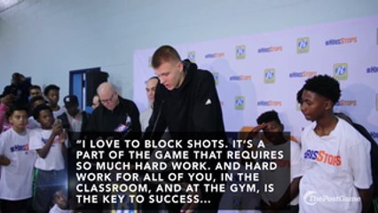 Kristaps Porzingis Giving $500 Per Block To Charity