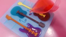 Play Doh Colors Kinetic Sand Cake Learn Colors Slime Toilet Poop Real Syringe Play DIY