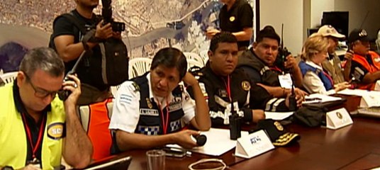 Simulacro de terremoto en Guayaquil