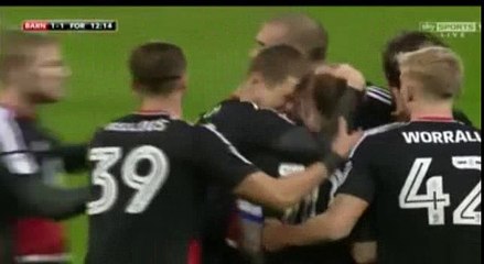 Henri Lansbury Goal HD - Barnsley 1 - 1	 Nottingham 25.11.2016