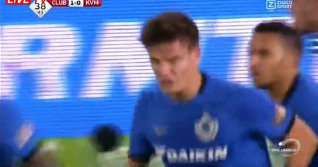 GOAL - Club Brugge KV	1-0	KV Mechelen 25.11.2016