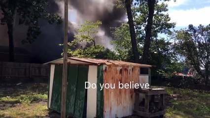 Cloud Angel Assisting Fire Fighters!