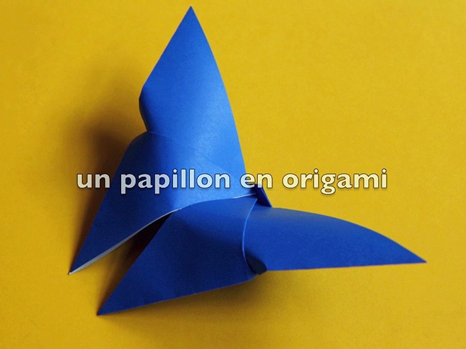 Origami facile de papillon
