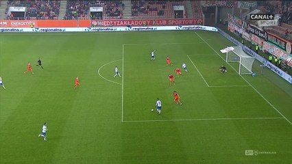 Video herunterladen: Dawid Kownacki Goal HD - Zaglebie 0-3 Lech Poznan - 25.11.2016