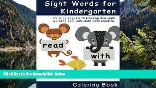 Buy NOW J D Ware Sight Words for Kindergarten  Coloring Book: Coloring pages with kindergarten