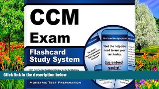 Buy CCM Exam Secrets Test Prep Team CCM Exam Flashcard Study System: CCM Test Practice Questions