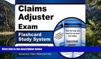 Buy Claims Adjuster Exam Secrets Test Prep Team Claims Adjuster Exam Flashcard Study System: