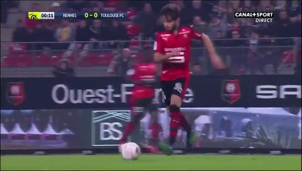 25/11/16 : Yoann Gourcuff (1') : Rennes - Toulouse
