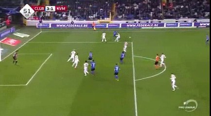 Jelle Vossen Second Goal HD - Club Brujas 3 - 1	KV Mechelen 25.11.2016