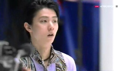 YH - NHK16 - Warm-up before SP (ESP ITA)