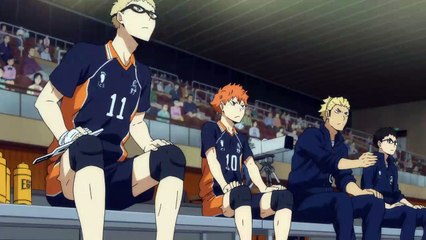 Haikyuu Karasuno Koukou vs Shiratorizawana Gauken Episode 9 Preview