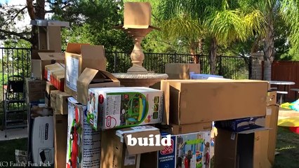 Worlds Biggest Box Fort