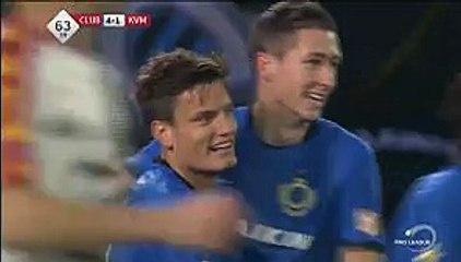 Jelle Vossen Goal - Club Brugge 4-1 Mechelen 25.11.2016