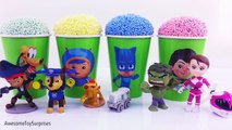 Team Umizoomi Jake Nick Junior Play Doh Dippin Dots Clay Foam Cups Learn Colors Episodesreview