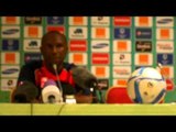 CAN2015: Florent Ibengue en conférence de presse avant le match contre le Congo Brazzaville