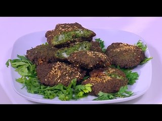 طعمية بالجبنة الموتزاريلا | نجلاء الشرشابي