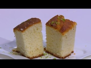 كيكة جوز هند و زبيب | نجلاء الشرشابي