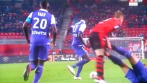 Christopher Jullien Red Card After Insane Two-Footed Kick vs Rennes!