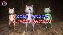 Chipmunks Finger Family Rhymes | Kiddy Cartoon Animal Finger Family Songs for Children