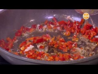 كريب بالسمك بصوص الطماطم | رانيا الجزار