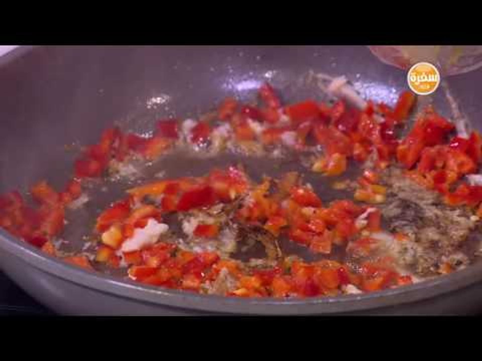 كريب بالسمك بصوص الطماطم | رانيا الجزار