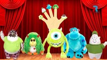 MONSTERS UNIVERSITY TOYS Finger Family Cartoon Animation Nursery Rhymes For Children