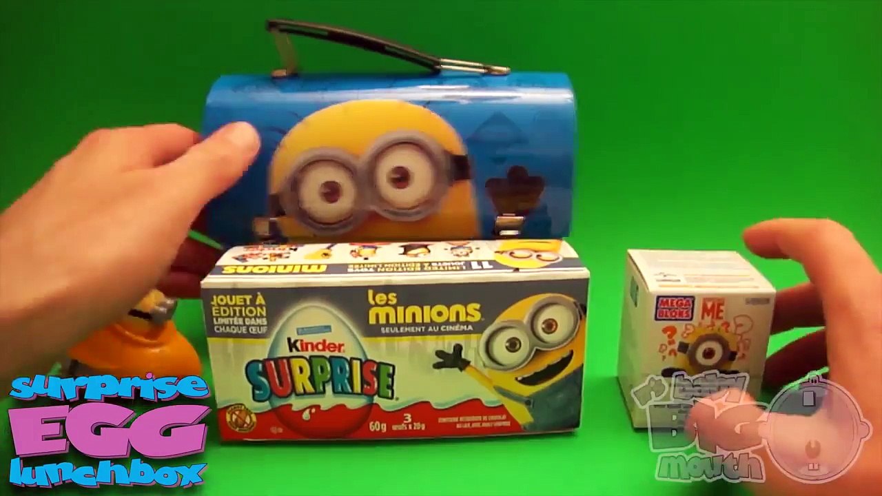 ♥ Baby Big Mouth Surprise Egg Lunchbox ♥ Minions Edition☻☻☻