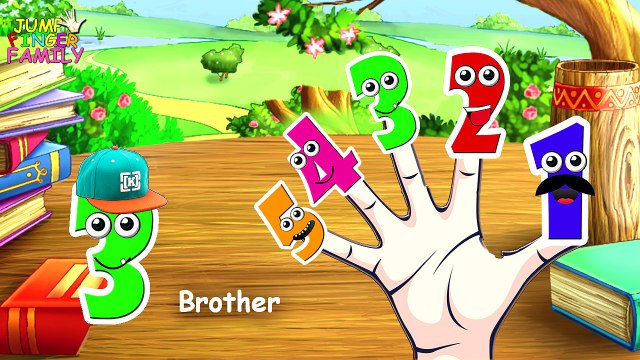 Finger Family Number Family | Ten Little Fingers | 10 Little Fingers | Ten little Numbers