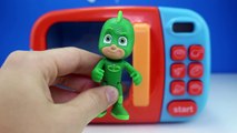 LEARNING COLORS with PJ Masks, Secret Life of Pets & Paw Patrol Microwave Play Doh Surprise Toys