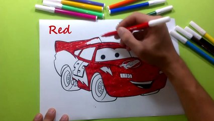 Lightning Mcqueen Coloring Pages For Kids ♥ Lightning Mcqueen Coloring Book ♥ Songs For Kids