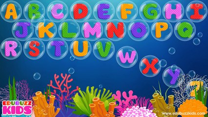 ABC Songs for Children - ABCD Song in Under Sea - Phonics Songs & Nursery Rhymes