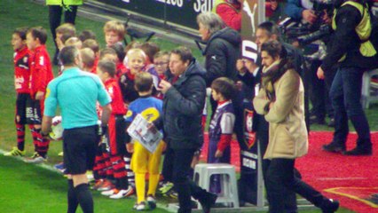 25/11/16 : SRFC-TFC : coup d'envoi Julien Escudé