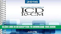 [READ] Mobi ICD-10-CM 2016: The Complete Official Draft Code Set (Icd-10-Cm the Complete Official