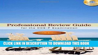 [READ] Mobi Professional Review Guide for the CCS-P Examination, 2008 Edition Audiobook Download