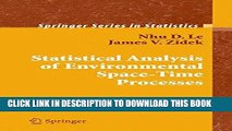 [READ] Kindle Statistical Analysis of Environmental Space-Time Processes (Springer Series in
