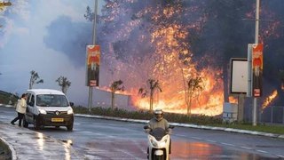 Israel on fire 2016:  Haifa Israel