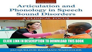 [READ] Mobi Articulation and Phonology in Speech Sound Disorders: A Clinical Focus (5th Edition)