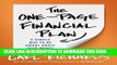 [PDF] The One-Page Financial Plan: A Simple Way to be Smart About Your Money Full Colection