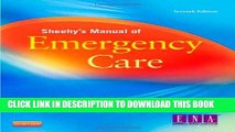 [READ] Mobi Sheehy s Manual of Emergency Care, 7e (Newberry, Sheehy s Manual of Emergency Care)