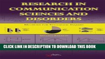 [READ] Mobi Research in Communication Sciences and Disorders: Methods for Systematic Inquiry